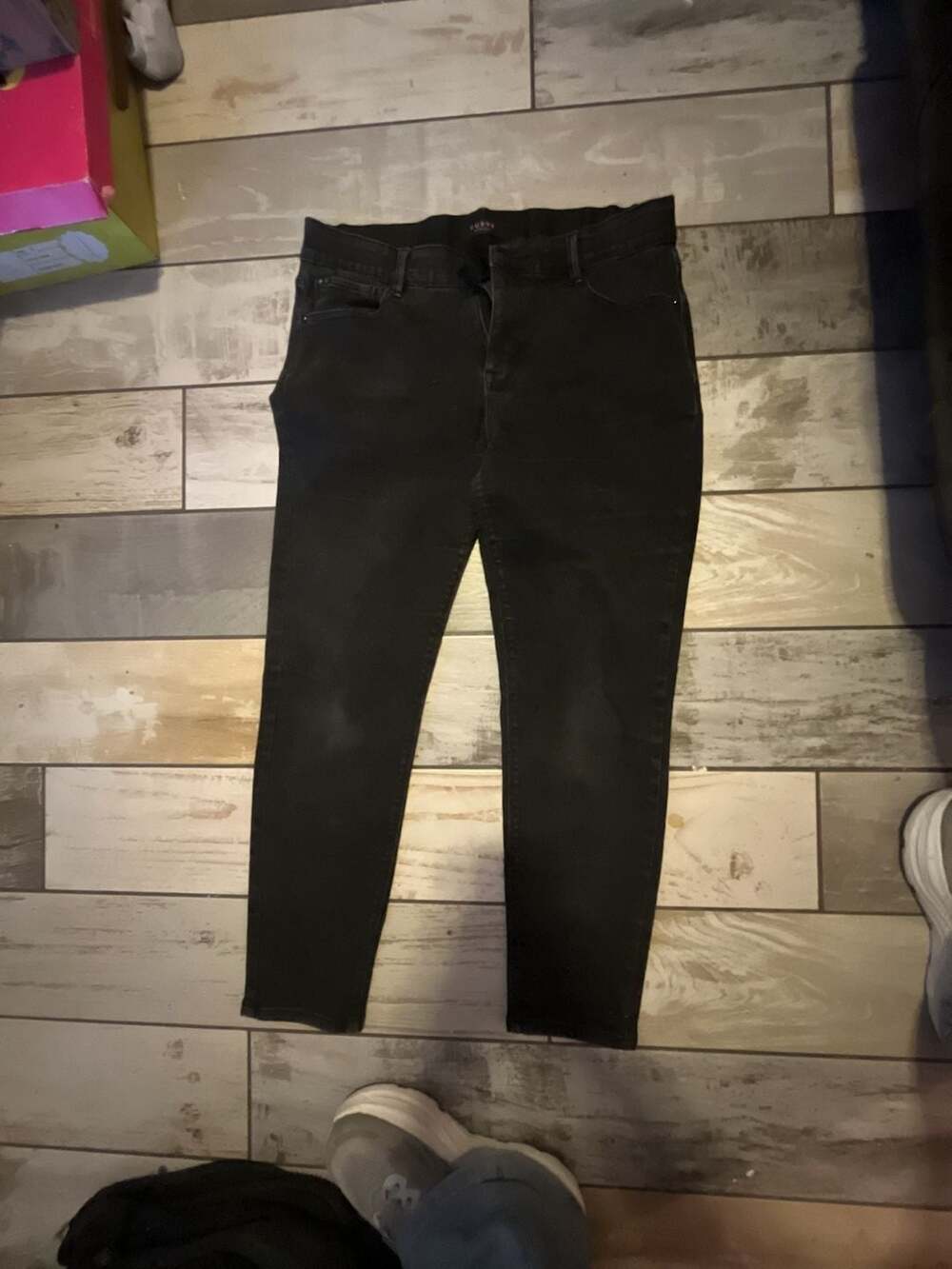 Curve Appeal Black Skinny Stretch Denim Jeans